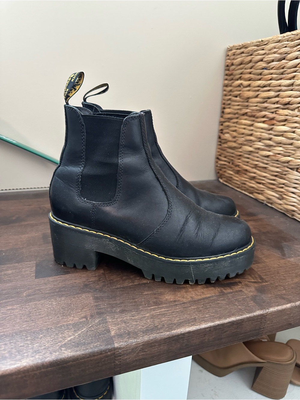 Dr. Martens Rometty Heeled Chelsea Boot
